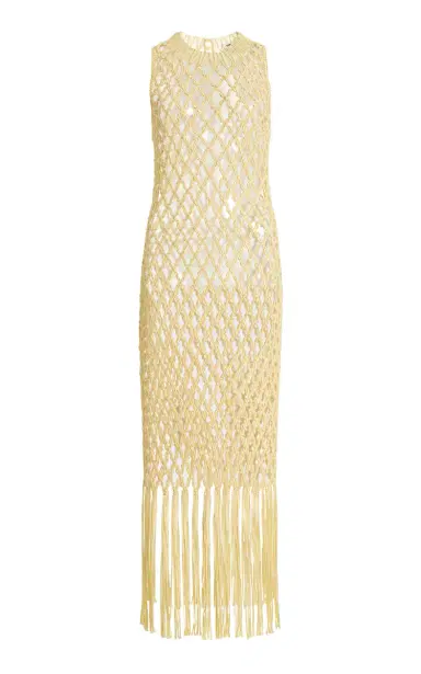 SIMKHAI Jensen Macrame Midi Cover-Up Dress | Thumbnail 8 SIMKHAI Jensen Macrame Midi Cover-Up Dress | Thumbnail 8