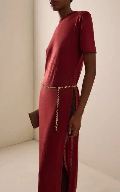 Saint Laurent Cassandre Chain Belt | Thumbnail 2 Saint Laurent Cassandre Chain Belt | Thumbnail 2