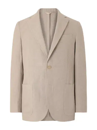 De Petrillo Linen Suit Jacket - Men | Thumbnail 1 De Petrillo Linen Suit Jacket - Men | Thumbnail 1