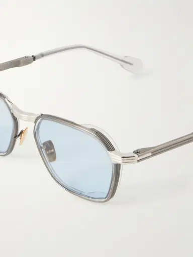 Jacques Marie Mage Beckett D-Frame Titanium and Acetate Sunglasses - Men | Thumbnail 3 Jacques Marie Mage Beckett D-Frame Titanium and Acetate Sunglasses - Men | Thumbnail 3