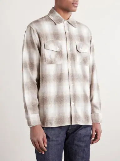3sixteen Checked Cotton-Flannel Shirt - Men | Thumbnail 3 3sixteen Checked Cotton-Flannel Shirt - Men | Thumbnail 3