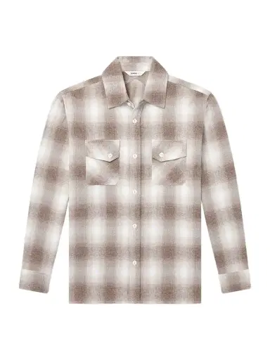 3sixteen Checked Cotton-Flannel Shirt - Men | Thumbnail 1 3sixteen Checked Cotton-Flannel Shirt - Men | Thumbnail 1
