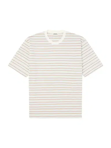 Auralee Striped Cotton-Jersey T-Shirt - Men | Thumbnail 1 Auralee Striped Cotton-Jersey T-Shirt - Men | Thumbnail 1