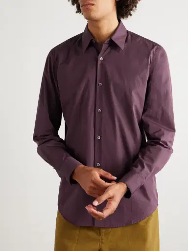 Dries Van Noten Cotton-Poplin Shirt - Men | Thumbnail 3 Dries Van Noten Cotton-Poplin Shirt - Men | Thumbnail 3