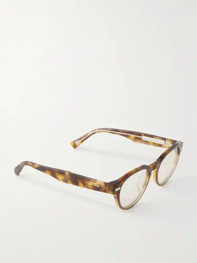 Brunello Cucinelli Round-Frame Acetate Glasses - Men | Thumbnail 3 Brunello Cucinelli Round-Frame Acetate Glasses - Men | Thumbnail 3