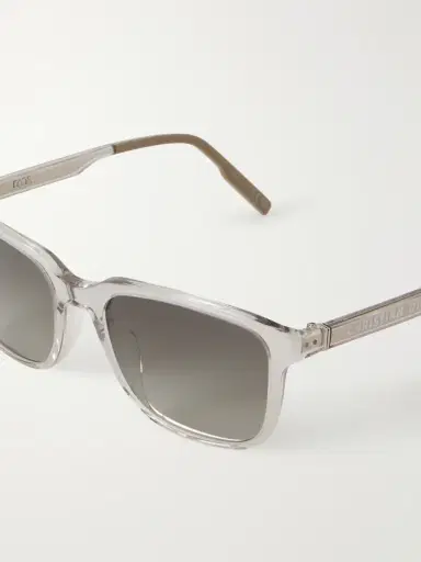 DIOR Eyewear DiorTag SU Transparent Geometric Acetate Sunglasses - Men | Thumbnail 3 DIOR Eyewear DiorTag SU Transparent Geometric Acetate Sunglasses - Men | Thumbnail 3