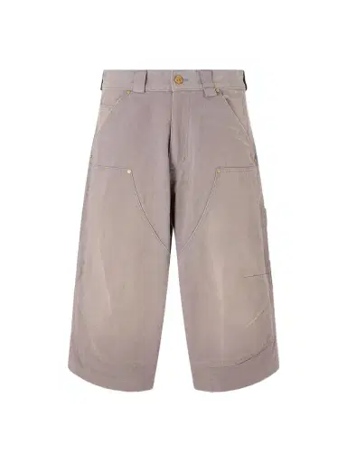 Willy Chavarria Stocknot Double Knee Cotton Shorts - Men | Thumbnail 1 Willy Chavarria Stocknot Double Knee Cotton Shorts - Men | Thumbnail 1
