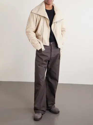 Rick Owens Dracubiker Leather Jacket - Men | Thumbnail 2 Rick Owens Dracubiker Leather Jacket - Men | Thumbnail 2