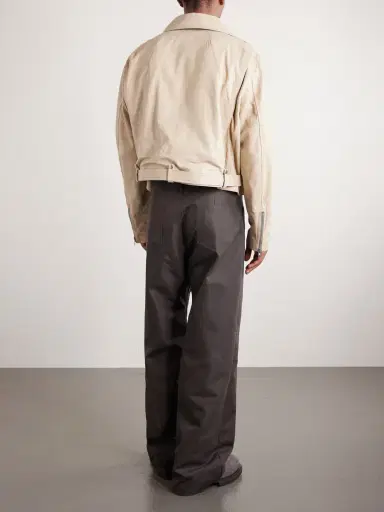 Rick Owens Dracubiker Leather Jacket - Men | Thumbnail 4 Rick Owens Dracubiker Leather Jacket - Men | Thumbnail 4
