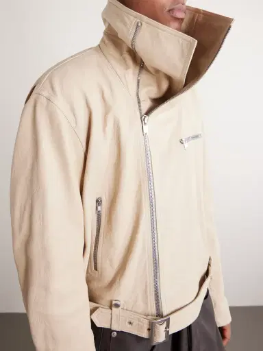 Rick Owens Dracubiker Leather Jacket - Men | Thumbnail 5 Rick Owens Dracubiker Leather Jacket - Men | Thumbnail 5