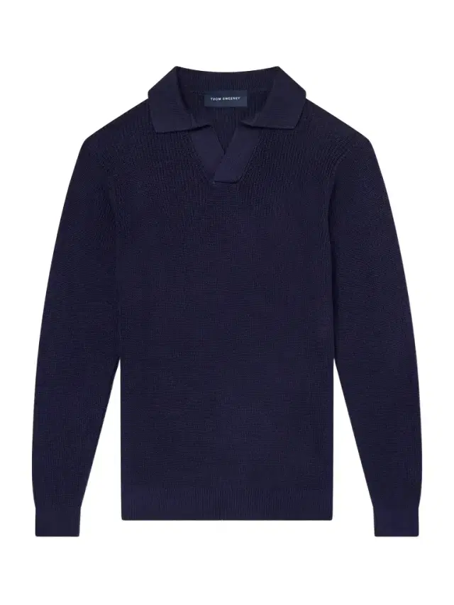 Cotton Polo Sweater - Men Cotton Polo Sweater - Men