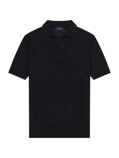 Thom Sweeney Linen and Cotton-Blend Polo Shirt - Men | Thumbnail 1 Thom Sweeney Linen and Cotton-Blend Polo Shirt - Men | Thumbnail 1