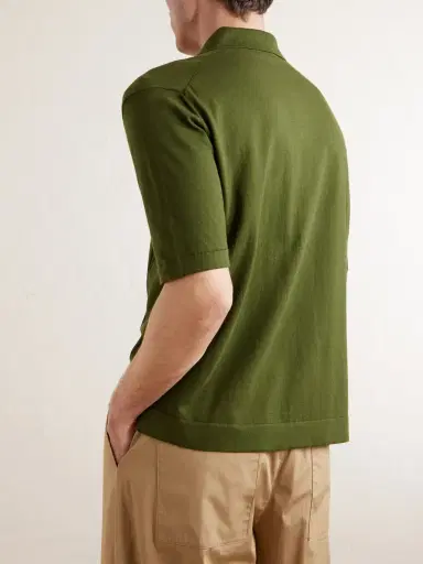 PIACENZA 1733 Knitted Cotton Shirt - Men | Thumbnail 4 PIACENZA 1733 Knitted Cotton Shirt - Men | Thumbnail 4