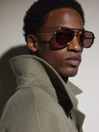 Jacques Marie Mage Commander Aviator-Style Gold-Tone Sunglasses - Men | Thumbnail 2 Jacques Marie Mage Commander Aviator-Style Gold-Tone Sunglasses - Men | Thumbnail 2