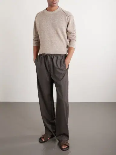 PIACENZA 1733 Cotton and Linen-Blend Sweater - Men | Thumbnail 2 PIACENZA 1733 Cotton and Linen-Blend Sweater - Men | Thumbnail 2