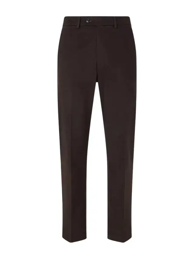 Straight-Leg Stretch Cotton-Twill Trousers - Men Straight-Leg Stretch Cotton-Twill Trousers - Men