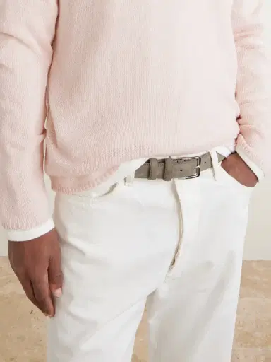 MR P. 3cm Suede Belt - Men | Thumbnail 2 MR P. 3cm Suede Belt - Men | Thumbnail 2