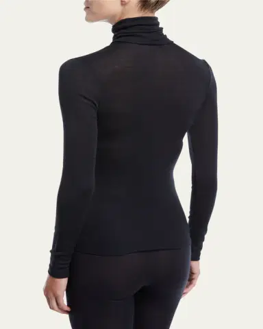 Hanro Woolen Silk Turtleneck Top | Thumbnail 7 Hanro Woolen Silk Turtleneck Top | Thumbnail 7