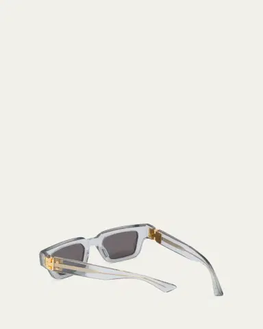Bottega Veneta Men's Square Acetate Sunglasses | Thumbnail 3 Bottega Veneta Men's Square Acetate Sunglasses | Thumbnail 3