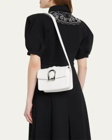 Gabriela Hearst Lucky Buckle Lambskin Shoulder Bag | Thumbnail 2 Gabriela Hearst Lucky Buckle Lambskin Shoulder Bag | Thumbnail 2