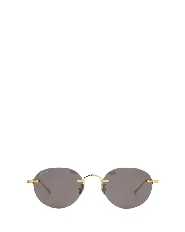 Men's Round Rimless Metal Sunglasses Men's Round Rimless Metal Sunglasses