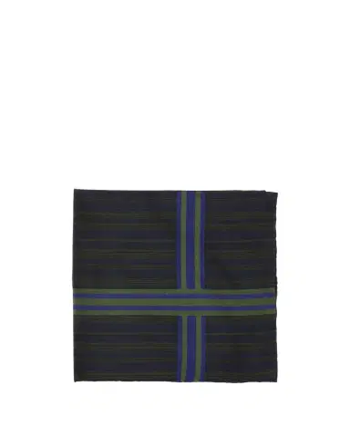 Simonnot Godard Men's Mixed Stripe Handkerchief | Thumbnail 1 Simonnot Godard Men's Mixed Stripe Handkerchief | Thumbnail 1