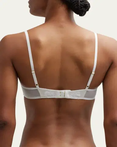 Kiki de Montparnasse Sensuel Lace-Trim Underwire Balconette Bra | Thumbnail 3 Kiki de Montparnasse Sensuel Lace-Trim Underwire Balconette Bra | Thumbnail 3