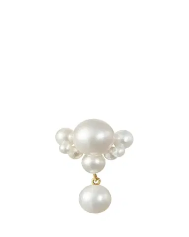 Sophie Bille Brahe Grand Chambre de Perle Freshwater Pearl Earring in 14K Yellow Gold, Single | Thumbnail 1 Sophie Bille Brahe Grand Chambre de Perle Freshwater Pearl Earring in 14K Yellow Gold, Single | Thumbnail 1