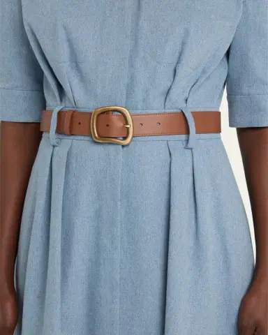 Gabriela Hearst Simone Medium Leather Belt | Thumbnail 2 Gabriela Hearst Simone Medium Leather Belt | Thumbnail 2