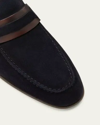 Magnanni Men's Daniel Suede Penny Loafers | Thumbnail 3 Magnanni Men's Daniel Suede Penny Loafers | Thumbnail 3