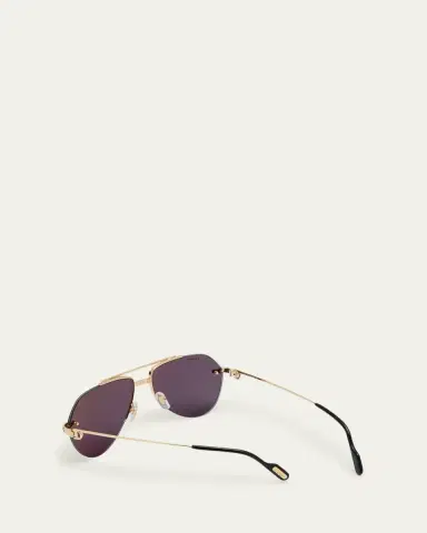 Cartier Men's Metal Aviator Sunglasses | Thumbnail 2 Cartier Men's Metal Aviator Sunglasses | Thumbnail 2