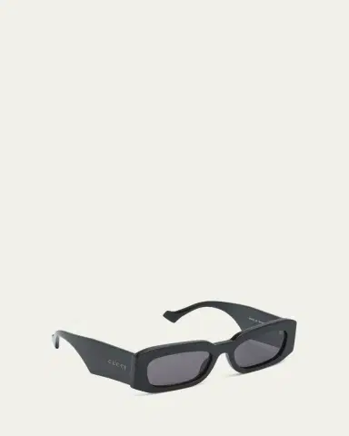 Gucci Men's GG1426Sm Acetate Rectangle Sunglasses | Thumbnail 3 Gucci Men's GG1426Sm Acetate Rectangle Sunglasses | Thumbnail 3
