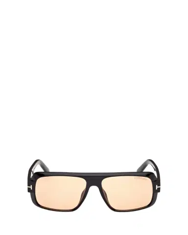 TOM FORD Men's Turner Acetate Rectangle Sunglasses | Thumbnail 1 TOM FORD Men's Turner Acetate Rectangle Sunglasses | Thumbnail 1