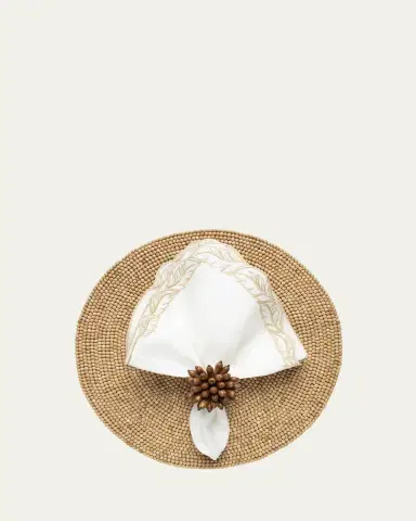 Kim Seybert Florette Napkin Ring | Thumbnail 4 Kim Seybert Florette Napkin Ring | Thumbnail 4