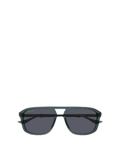 Gucci Men's Double-Bridge Acetate Aviator Sunglasses | Thumbnail 1 Gucci Men's Double-Bridge Acetate Aviator Sunglasses | Thumbnail 1
