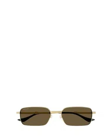 Gucci Men's Metal Rectangle Sunglasses | Thumbnail 1 Gucci Men's Metal Rectangle Sunglasses | Thumbnail 1