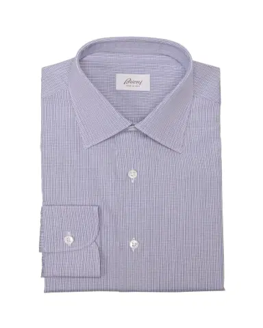 Brioni Men's Cotton Multi-Stripe Dress Shirt | Thumbnail 1 Brioni Men's Cotton Multi-Stripe Dress Shirt | Thumbnail 1