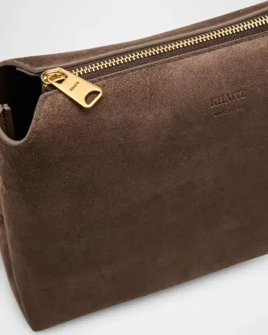 Khaite Lina Medium Suede Crossbody Bag | Thumbnail 5 Khaite Lina Medium Suede Crossbody Bag | Thumbnail 5