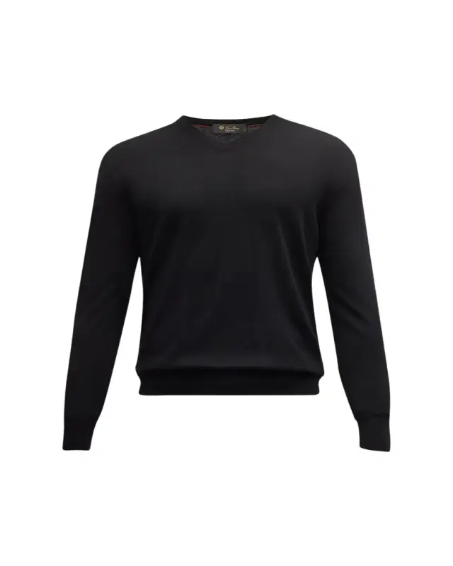 Men's Scollo Cashmere V-Neck Sweater Men's Scollo Cashmere V-Neck Sweater