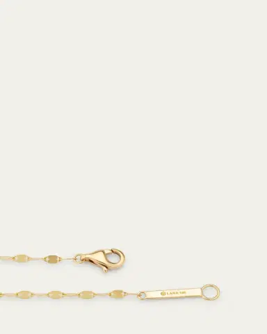 Lana 14K Yellow Gold Baguette Diamond Vertical Pendant Necklace | Thumbnail 4 Lana 14K Yellow Gold Baguette Diamond Vertical Pendant Necklace | Thumbnail 4