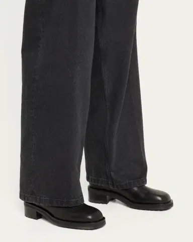 Jimmy Choo Noor Leather Pearly-Button Ankle Booties | Thumbnail 2 Jimmy Choo Noor Leather Pearly-Button Ankle Booties | Thumbnail 2