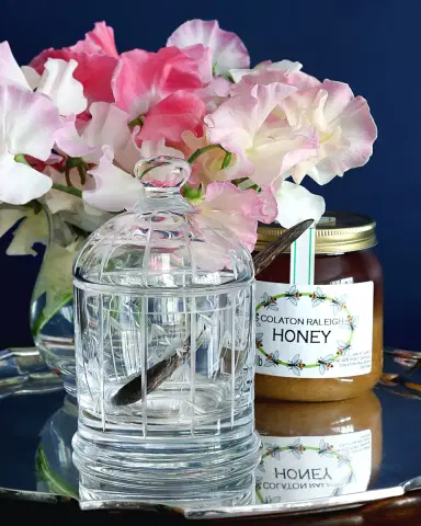 William Yeoward Crystal Abby Honey Jar with Spoon, 8 oz. | Thumbnail 3 William Yeoward Crystal Abby Honey Jar with Spoon, 8 oz. | Thumbnail 3