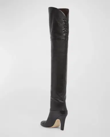 Chloé Eve Leather Over-The-Knee Boots | Thumbnail 4 Chloé Eve Leather Over-The-Knee Boots | Thumbnail 4