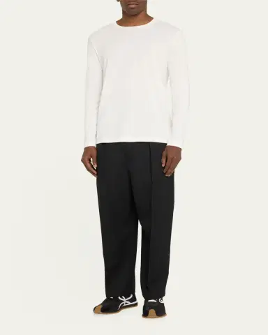 Loewe Men's Flow Retro Runner Sneakers | Thumbnail 4 Loewe Men's Flow Retro Runner Sneakers | Thumbnail 4