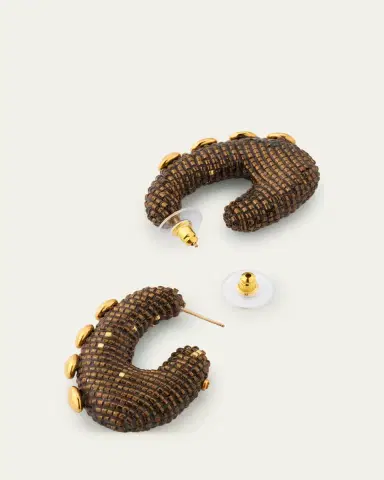 Susana Vega Artis Hoop Earrings | Thumbnail 4 Susana Vega Artis Hoop Earrings | Thumbnail 4