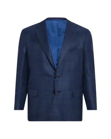 Kiton Men's Tonal Windowpane Sport Coat | Thumbnail 1 Kiton Men's Tonal Windowpane Sport Coat | Thumbnail 1