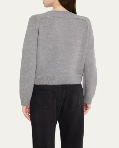Marc Jacobs Gem Logo Knit Crewneck Sweater | Thumbnail 3 Marc Jacobs Gem Logo Knit Crewneck Sweater | Thumbnail 3