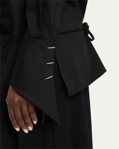 GRACE LING Collared Wrap Blouse | Thumbnail 5 GRACE LING Collared Wrap Blouse | Thumbnail 5