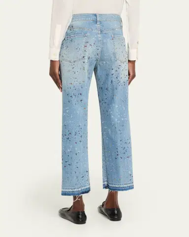 Libertine Meteor Shower Straigth-Leg Ankle Boyfriend Jeans | Thumbnail 3 Libertine Meteor Shower Straigth-Leg Ankle Boyfriend Jeans | Thumbnail 3
