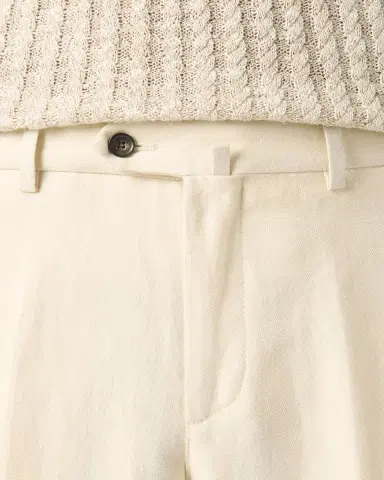 Loro Piana Men's Carlo Antigua Flax Trousers | Thumbnail 9 Loro Piana Men's Carlo Antigua Flax Trousers | Thumbnail 9
